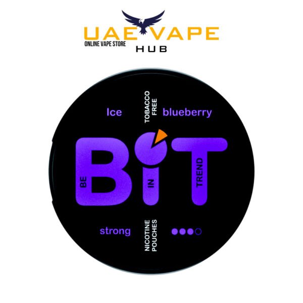 bit ice blueberry nicotine pouches | uae vape hub