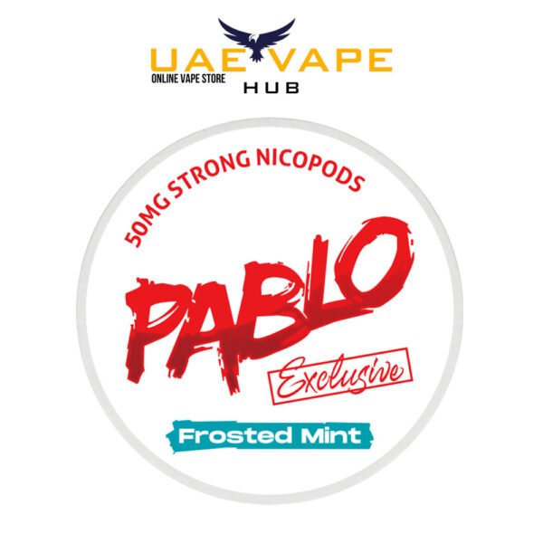 pablo frosted mint nicotine pouches | uae vape hub