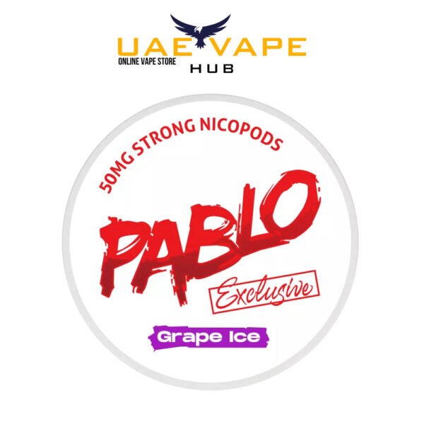 pablo grape ice nicotine pouches | uae vape hub