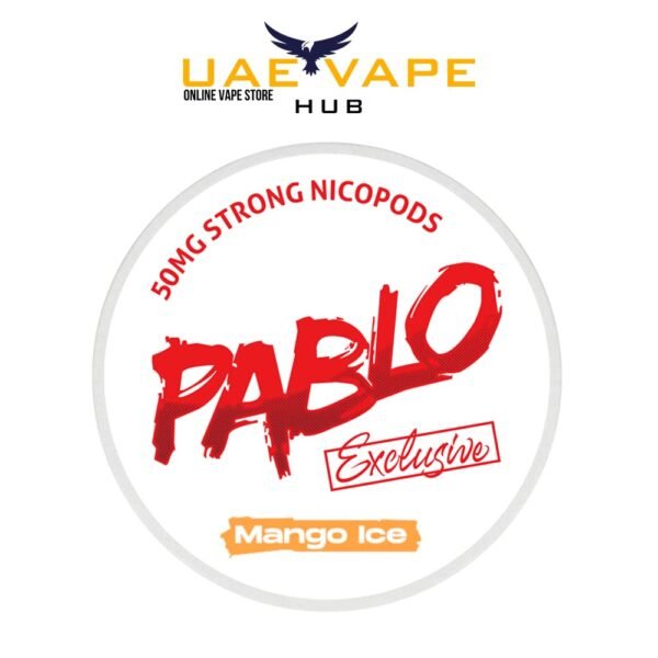 pablo mango ice nicotine pouches | uae vape hub