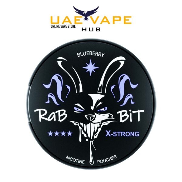 rabbit blueberry nicotine pouches | uae vape hub