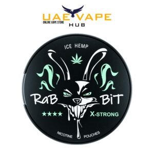 rabbit ice hemp nicotine pouches | uae vape hub