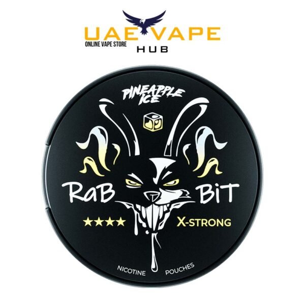 rabbit pineapple ice nicotine pouches | uae vape hub