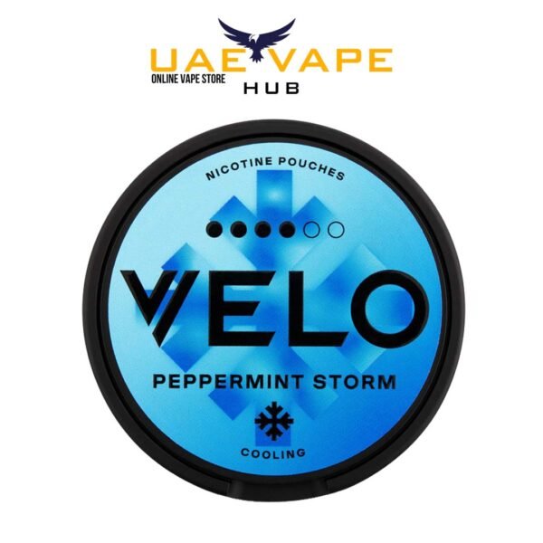 velo peppermint storm nicotine pouches | uae vape hub