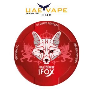 white fox full charge nicotine pouches | uae vape hub