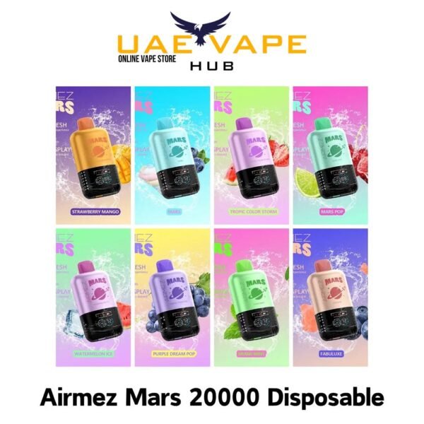 Airmez Mars 20000 Disposable Vape | uae vape hub