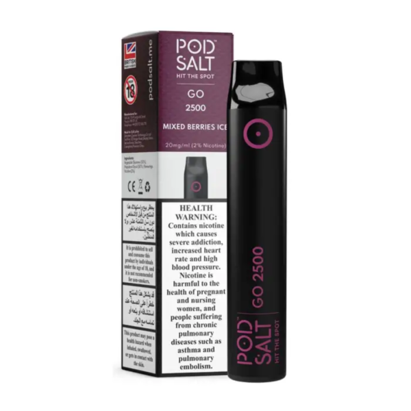 Pod Salt Go 2500 Puffs Disposable Vape Device