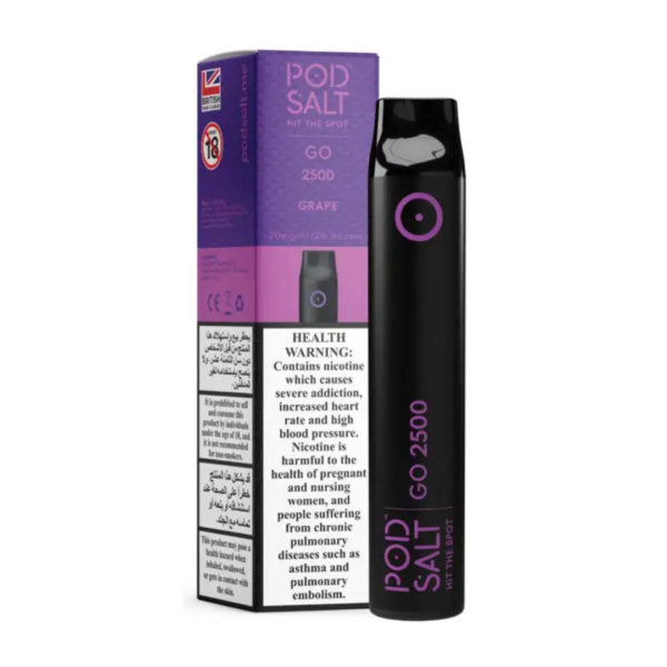 Pod Salt Go Disposable Vape 2500 puffs In UAE