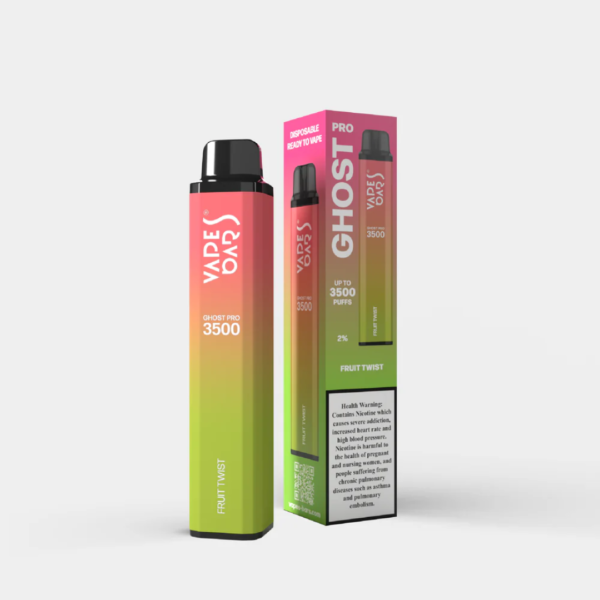 VAPES BAR GHOST PRO 3500 PUFFS DISPOSABLE IN DUBAI - Fruit Twist