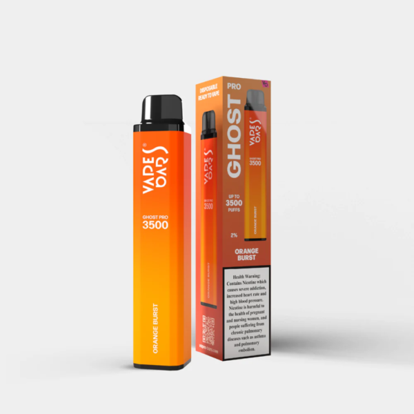 VAPES BAR GHOST PRO 3500 PUFFS DISPOSABLE IN DUBAI - Orange Burst