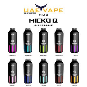 VEIIK Micko Q 5500 Puffs Disposable Vape | uae vape hub