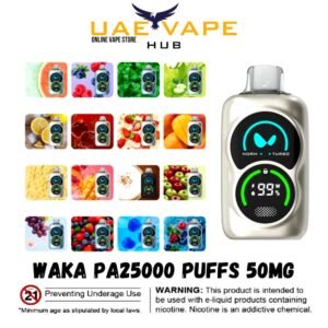 Waka PA25000 Puffs Disposable Vape | uae vape hub