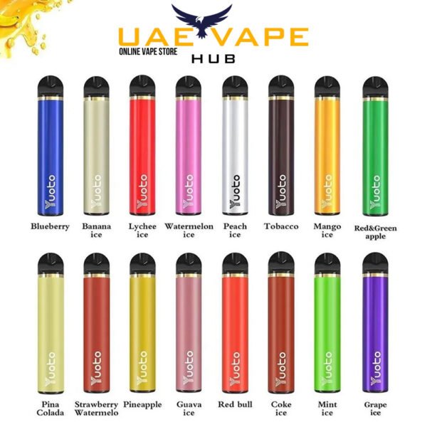 Yuoto Disposable Vape 1500 Puffs | uae vape hub